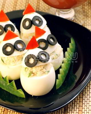 Фаршированные яйца Привидения