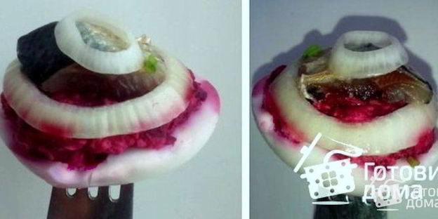 фаршированные яйца с сельдью