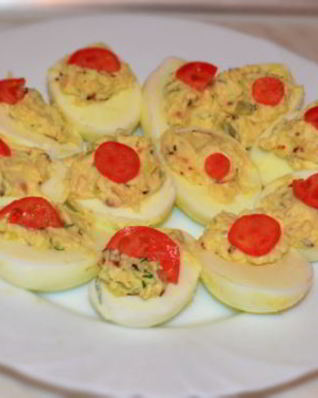 Фаршированные яйца