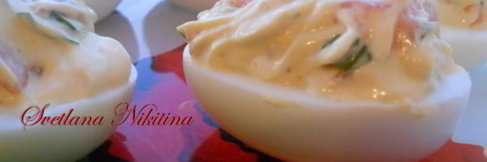 Яйца фаршированные Дьявольские