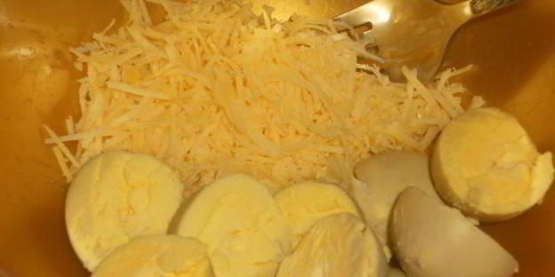 яйца фаршированные с грибами