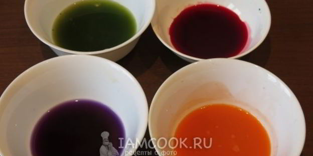 яйца фаршированные в цветном желе