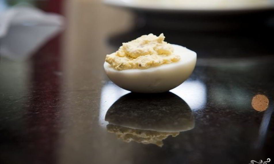 Рецепт яиц фаршированных желтком