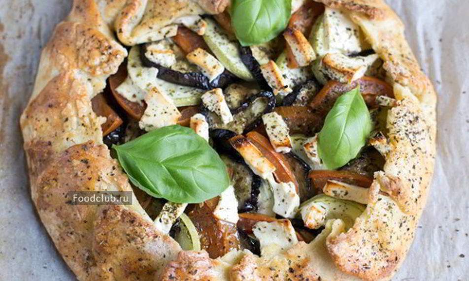 Рецепт галеты с баклажанами