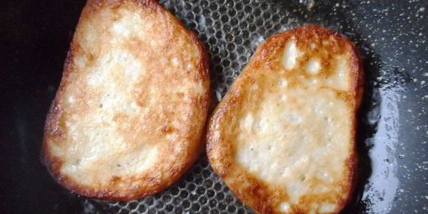 банановые гренки