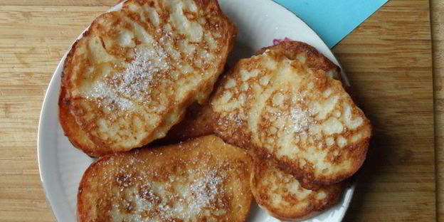 банановые гренки