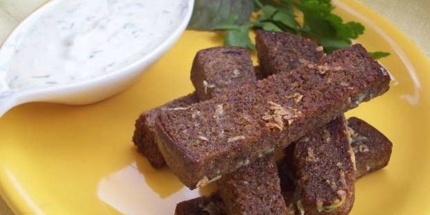 бородинские гренки