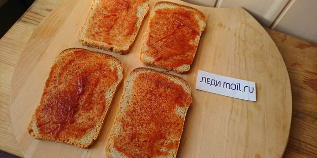 горячие мини-гренки