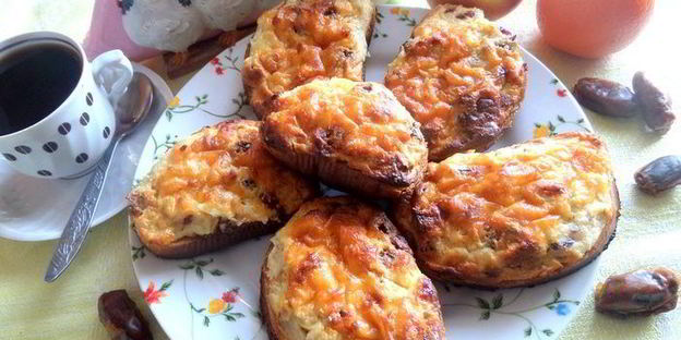 горячие творожные гренки