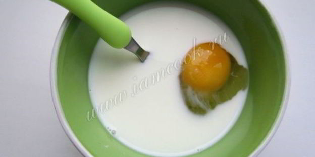 гренки из батона с яйцом и молоком