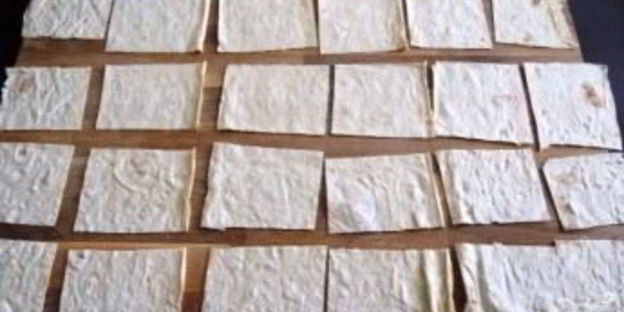 гренки из лаваша