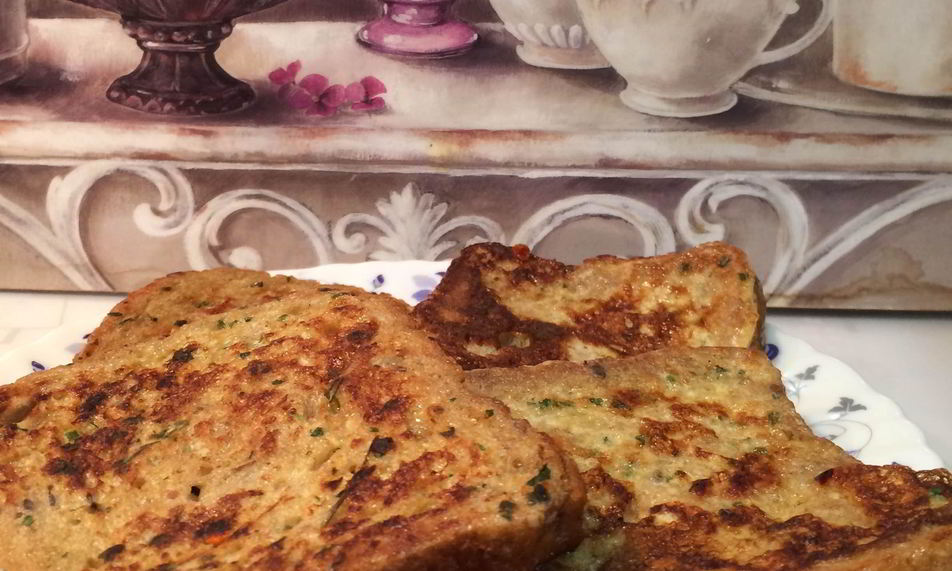 Рецепт гренков из зернового хлеба