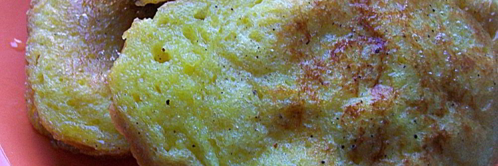 Гренки на молоке