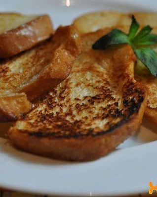 Гренки на сковороде