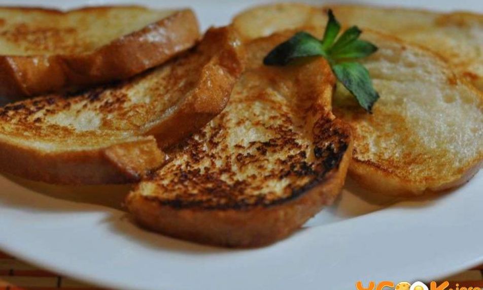 Рецепт гренков на сковороде