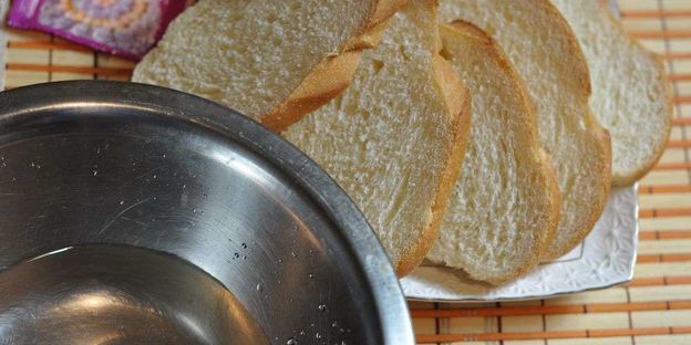 гренки на сковороде