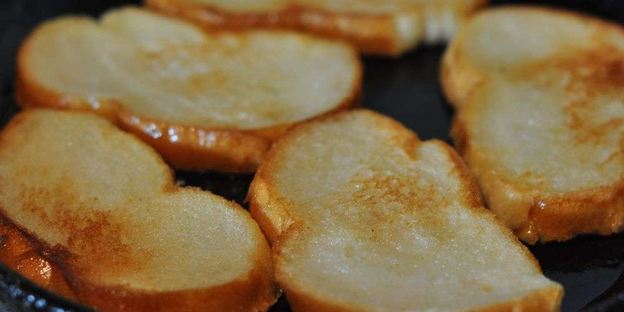 гренки на сковороде