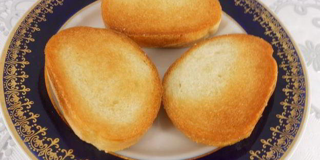 гренки с брынзой