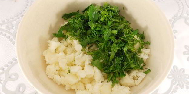 гренки с брынзой