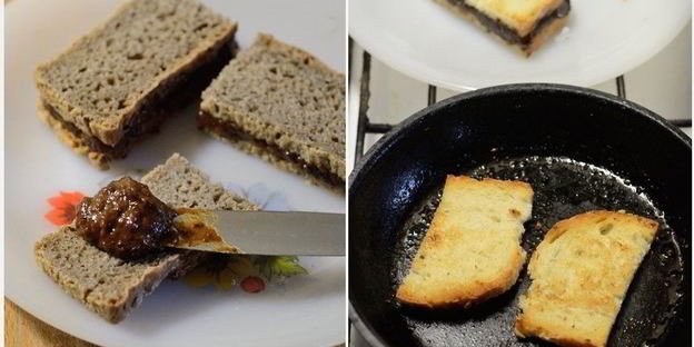 гренки с черносливом