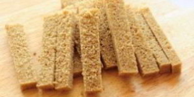 гренки с чесноком и яйцом