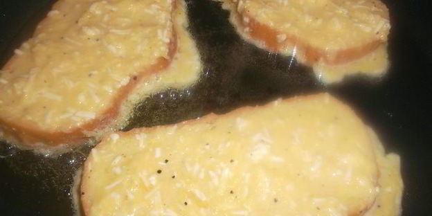 гренки с картофелем и брынзой