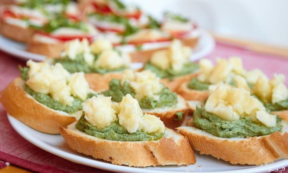 Рецепт гренков с крапивой