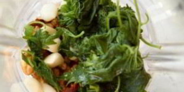 гренки с крапивой