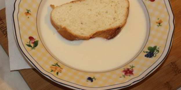 гренки с молоком и яйцом