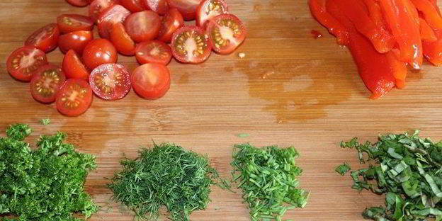 гренки с салатом завтрак чемпиона