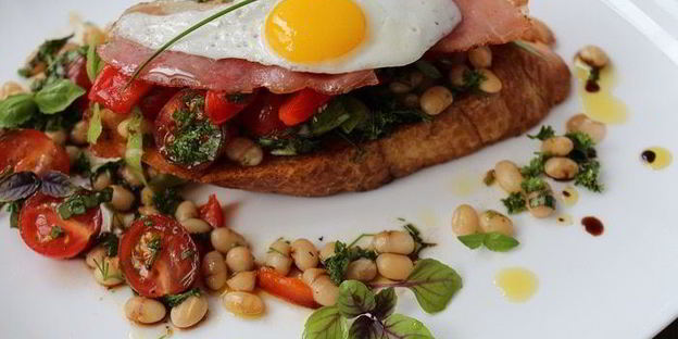 гренки с салатом завтрак чемпиона