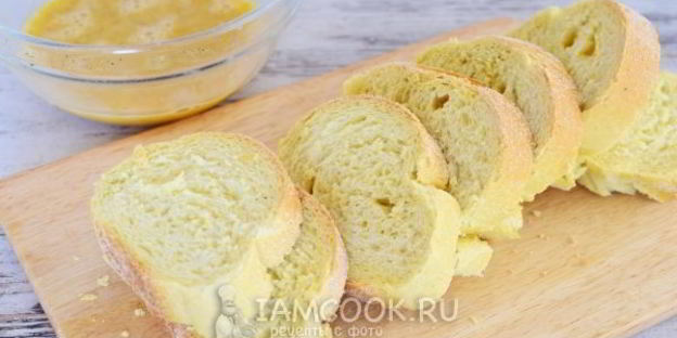 гренки с сыром и чесноком в духовке