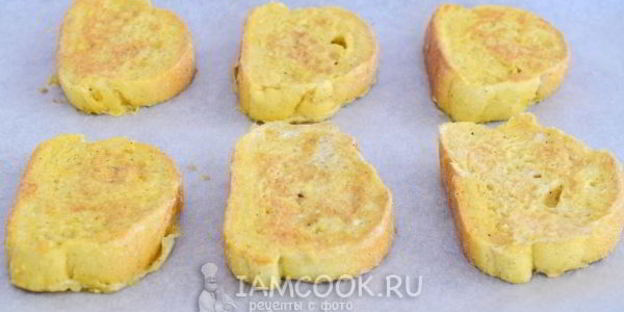 гренки с сыром и чесноком в духовке