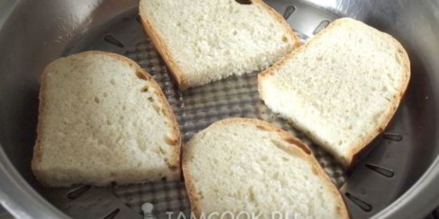 гренки с сыром и луком на сковороде