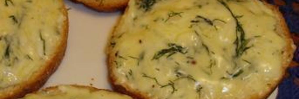 Гренки с сыром