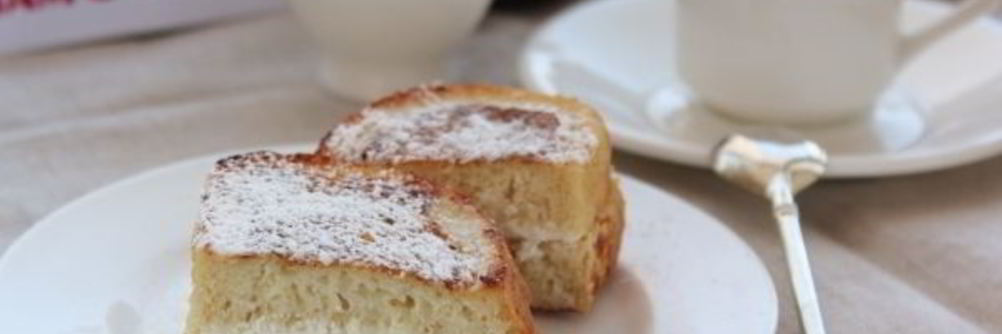 Гренки с творогом