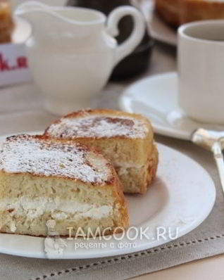 Гренки с творогом