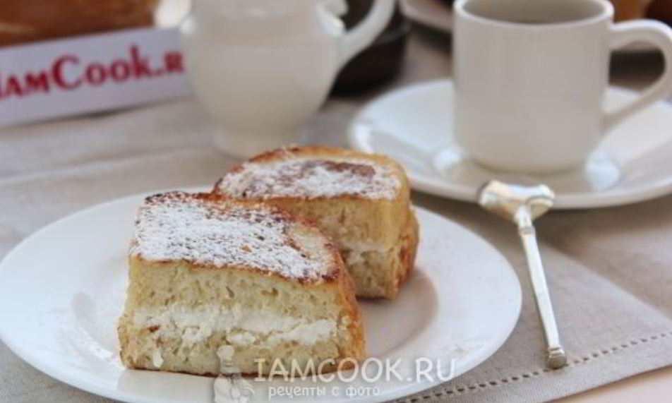 Рецепт гренков с творогом