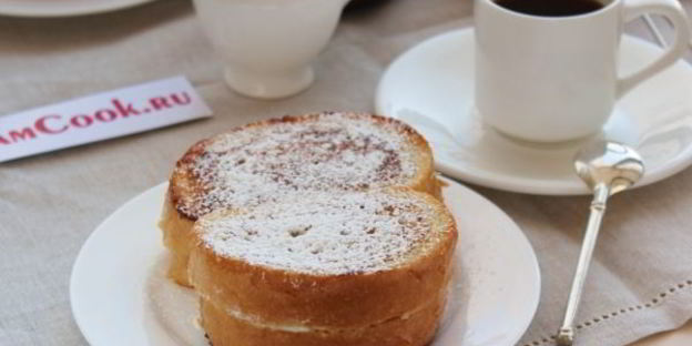 гренки с творогом