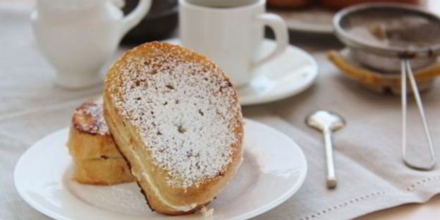 гренки с творогом