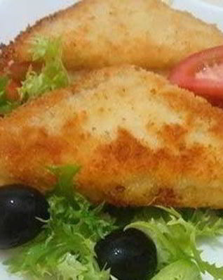 Гренки с ветчиной и сыром