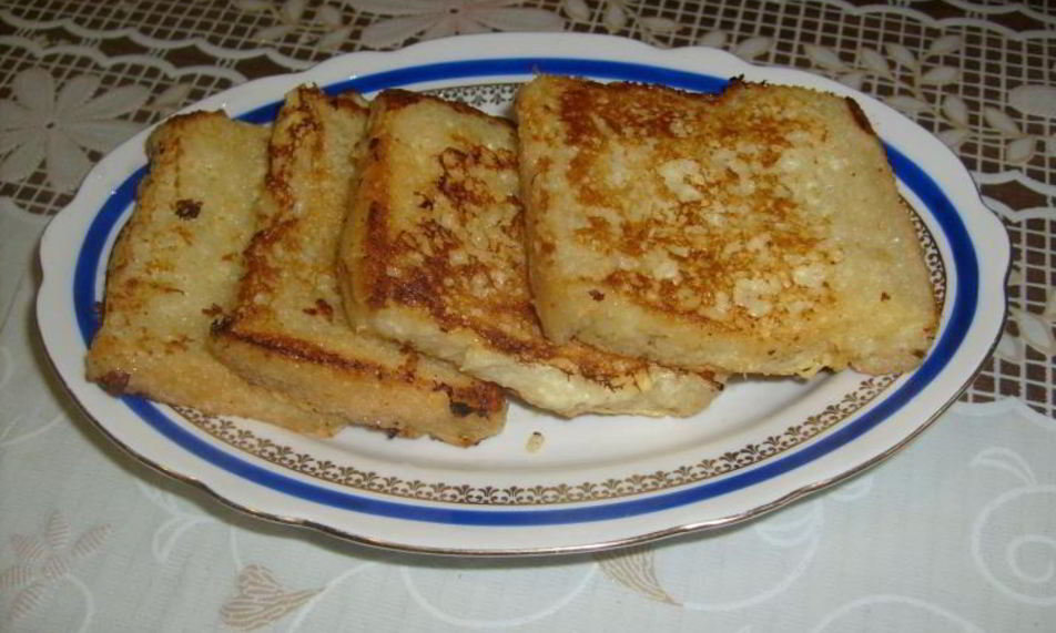 Рецепт гренков с яйцом и молоком