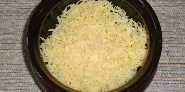 гренки с яйцом и сыром