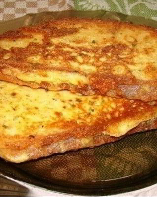 Гренки сырные