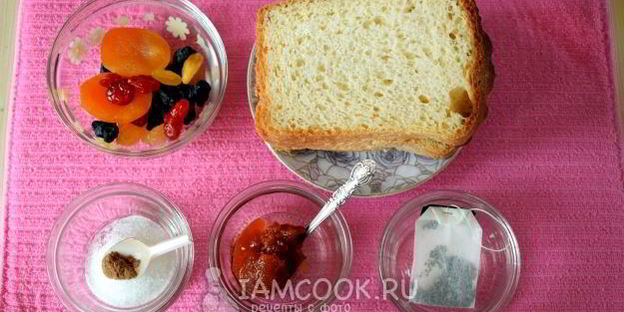 гренки в жасминовом чае