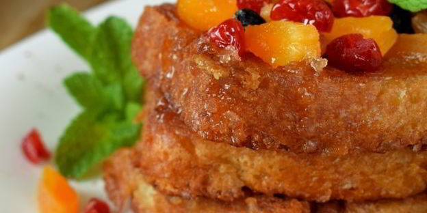 гренки в жасминовом чае