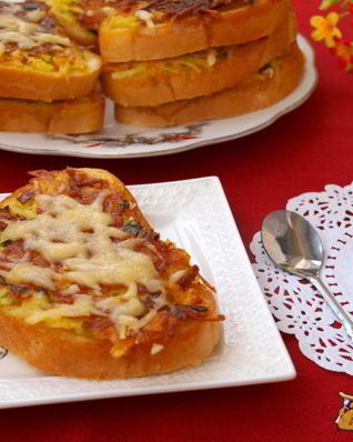 Картофельные гренки с сыром