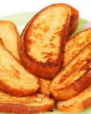 Хрустящие банановые гренки