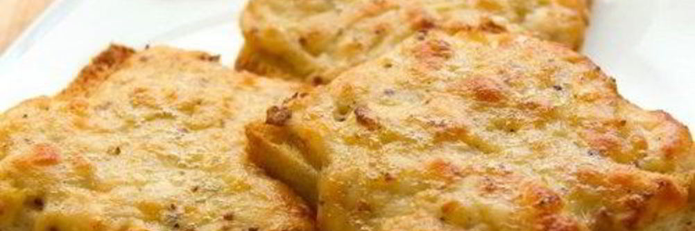 Необычные гренки с сыром