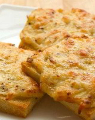 Необычные гренки с сыром